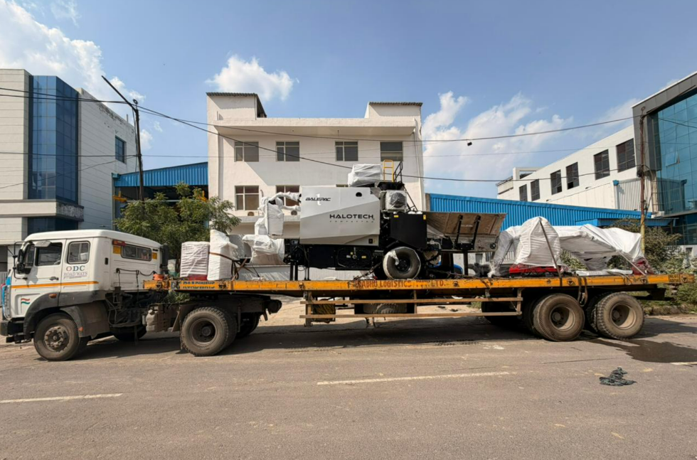 HALOTECH baler machine dispatch